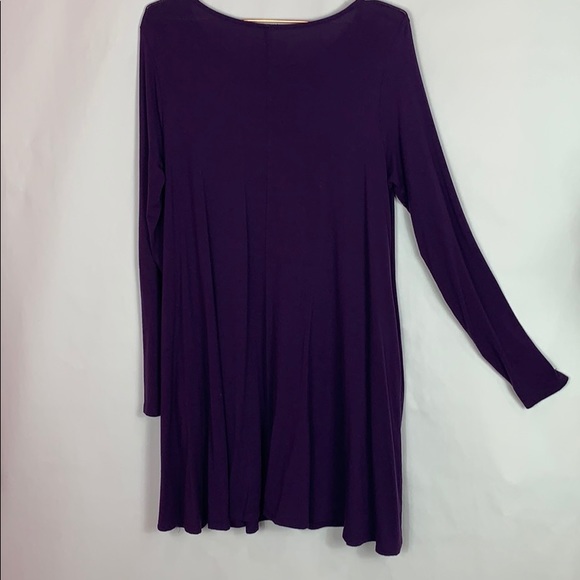 Mittoshop long sleeve dress with front pockets - Picture 4 of 7